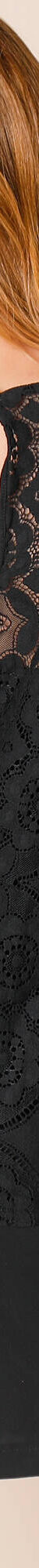 T-shirt dentelle manches longues blousantes (noir) T-shirt dentelle manches longues blousantes (noir)